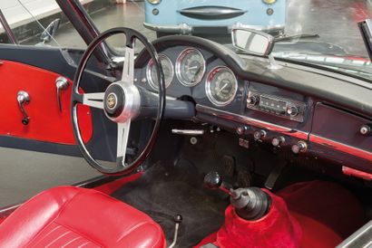 null 
Spider ALFA-ROMEO type 10123 Giulia 1600 
dated 13/07/1964, convertible 2 seats...