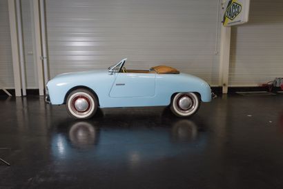 null 
Convertible PANHARD type X87, Dyna Junior 
dated 24/05/1956, 49904 km on the...