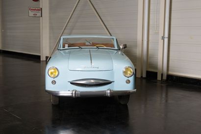 null 
Cabriolet PANHARD type X87, Dyna Junior 
du 24/05/1956, 49904 km au compteur...