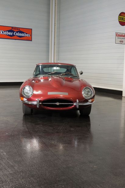 null 
JAGUAR E-type 4L2 series 1 coupe 
of 01/07/1967, one of the last models in...