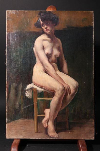 null Modern School

"Seated Model"

Oil on canvas

55 x 38 cm