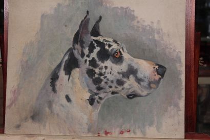 null Odette DURAND (1885-1972) dite DETT

Ensemble de 5 tableaux

"Études de chien"

Dim....