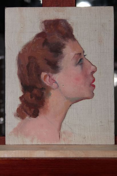 null Odette DURAND (1885-1972) dite DETT

"Femme dans un intérieur"

Huile sur carton...