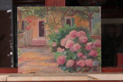 null Odette DURAND (1885-1972) dite DETT

"Étude de paysage"

Huile sur toile

24...