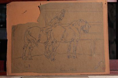 null Odette DURAND (1885-1972) dite DETT

"Jeune cavalière en amazone"

Aquarelle...