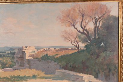 null Jean-Gabriel GOULINAT (1883-1972)

"Landscape of the South".

Oil on cardboard...