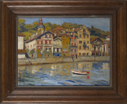 null Roger MATHIAS (1884-1971)

Ciboure

Oil on cardboard, signed, located and dated...