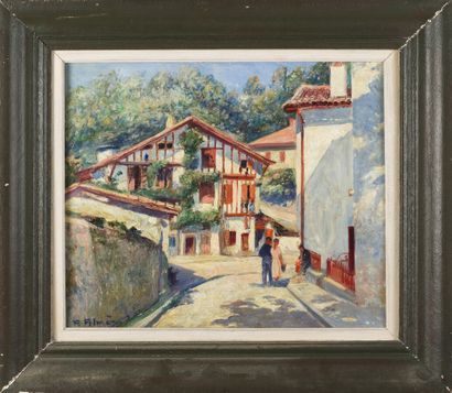null Modern School

Ciboure, the house of Glycines

Oil on panel, bears a signature...