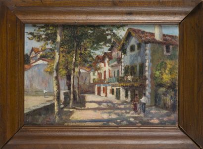 null Louis FLOUTIER (1882-1936)

Au fronton de Ciboure

Huile sur toile, signée en...