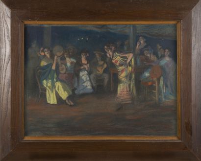 null Perico RIBÉRA (1867-1949)

Fête espagnole à La Réserve

Pastel, signé en bas...