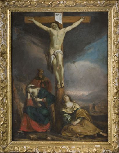 null Ecole française du XVIIe siècle, suiveur de Jean Daret (1614-1668)

Crucifixion

Huile...