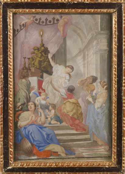 null Ecole italienne du XVIIIe siècle

L'Adoration eucharistique

Gouache et rehauts...
