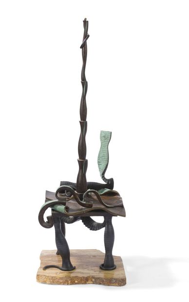 null Trevor CRABTREE (1945-2005)

Table without Landscape (study)

Bronze, signé...