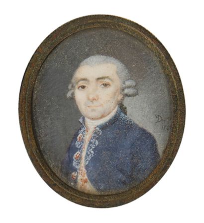 null Claude DUPRÉ (Actif dans la seconde moitié du XVIIIe siècle)

Portrait d'homme...