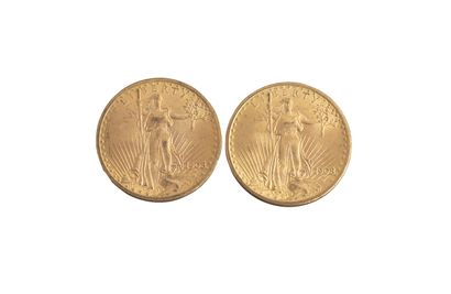 null Etats-Unis : 2 pièces de 20 Dollars Saint Gaudens 1908. qSUP



Non reproduit...