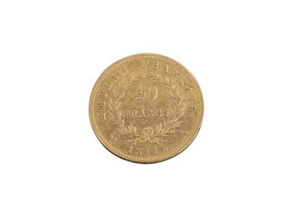 null 1er Empire. 40 Francs 1811 A. Paris. TTB



Non reproduit au catalogue