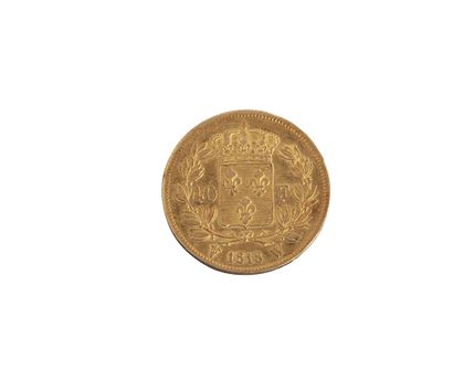 null Louis XVIII. 40 Francs 1818 W. Lille. TTB



Non reproduit au catalogue