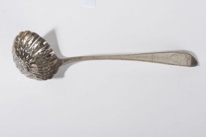 null SPOON SPRINKLER IN SILVER

950 thousandth early nineteenth century, the flat...