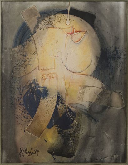null ARCHIGUILLE (1932-2017)

Sans titre

Acrylique sur toile, signée en bas à gauche.

130...