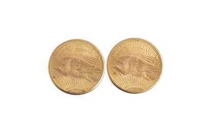 null Etats-Unis : 2 pièces de 20 Dollars Saint Gaudens 1927 et 1928. qSUP



Non...