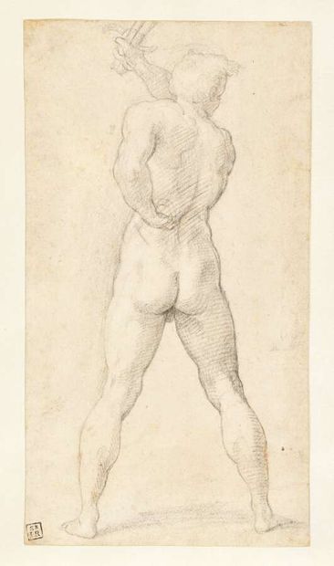null Andrea BOSCOLI (Florence, vers 1560-Rome, 1607)

Académie d'homme vu de dos...