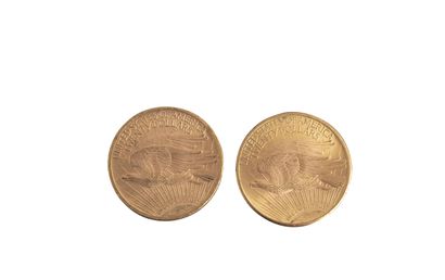 null Etats-Unis : 2 pièces de 20 Dollars Saint Gaudens 1923 et 1924. qSUP



Non...