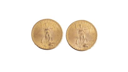 null Etats-Unis : 2 pièces de 20 Dollars Saint Gaudens 1925 et 1927. qSUP



Non...