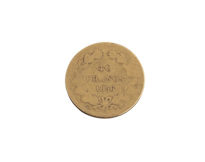 null Louis-Philippe 1er. 40 Francs 1836 A. Paris. B



Non reproduit au catalogu...