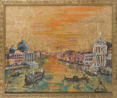 null Vincent ROUX (1928-1991)

Vue de Venise

Aquarelle et gouache sur papier signée...