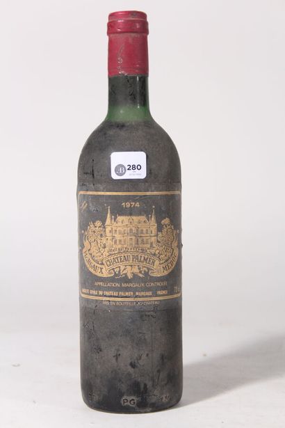 null 1974 - Château Palmer
Margaux Rouge - 1 blle (TLB)