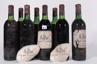 null 1967 - Château Beychevelle
Saint-Julien Red - 5 blles 2 from 1967 and 3 without...