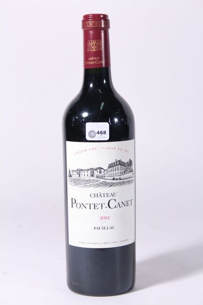 null 2012 - Château Pontet Canet
Pauillac Rouge - 1 blle