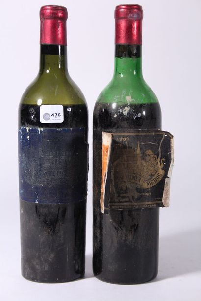 null 1950 - Château Palmer
Margaux Rouge - 1 blle (TB) 
1969 - Château Palmer
Margaux...
