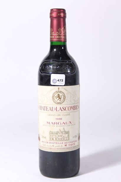 null 1988 - Château Lascombes
Margaux Rouge - 1 blle