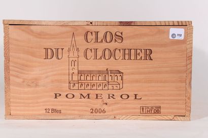 null 2006 - Clos Du Clocher
Pomerol Rouge - 12 blles
