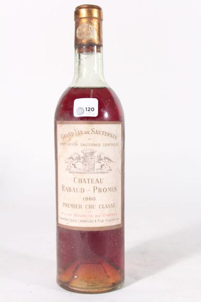 null 1960 - Château Rabaud Promis
Sauternes Blanc - 1 blle (HE)