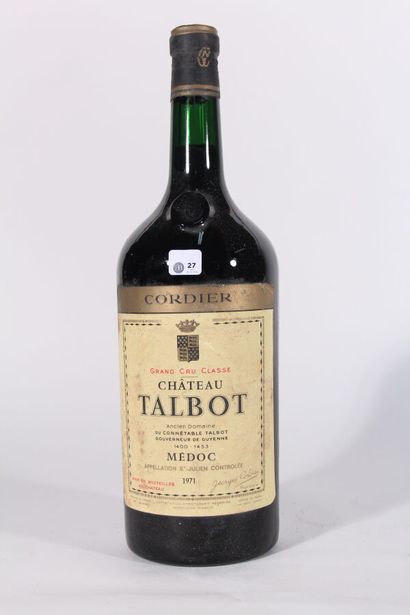 null 1971 - Château Talbot
Saint Julien Rouge - 1 double mg