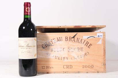 null 2000 - Château Branaire Ducru
Saint Julien Rouge - 12 blles CBO