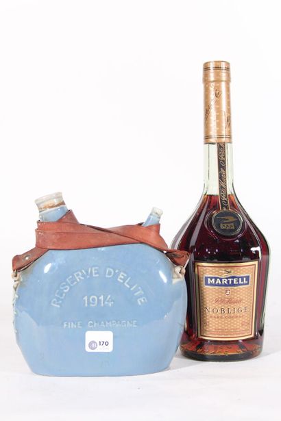 null - JF Martelle Noblige Rare
Cognac - 1 blle 
1914 - Réserve d'Élite, Fine Champagne
...