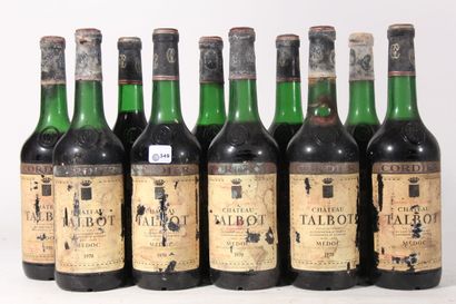 null 1970 - Château Talbot
Saint-Julien Rouge - 10 blles