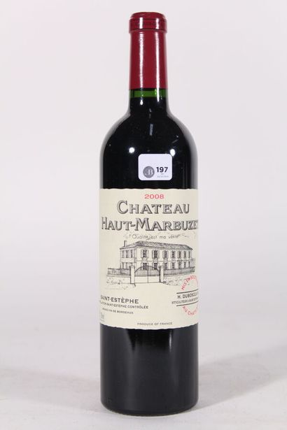 null 2008 - Château Haut-Marbuzet
Saint-Estèphe Rouge - 1 blle