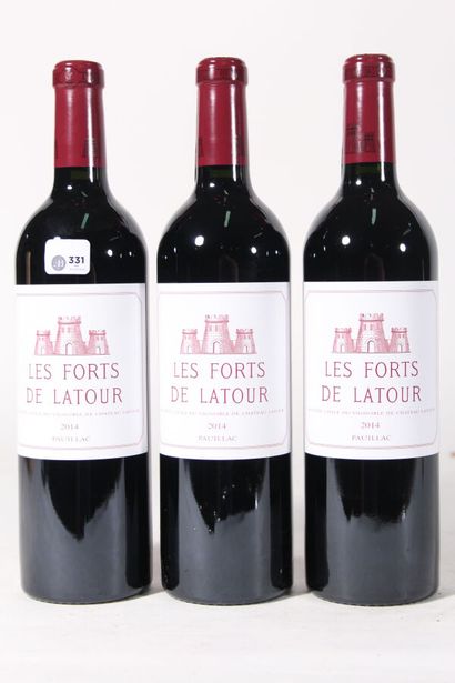 null 2014 - Les Forts de Latour
Pauillac Rouge - 3 blles