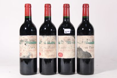 null 1996 - Château Pavie
Saint-Émilion Rouge - 4 blles EA, 3 étiquettes illisib...