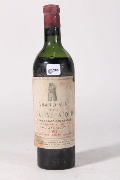 null 1953 - Château Latour
Pauillac Rouge - 1 blle (HE)
