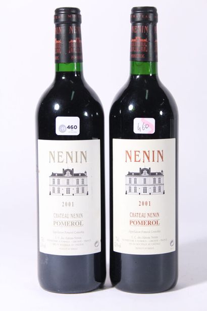 null 2001 - Château Nénin
Pomerol Rouge - 2 blles