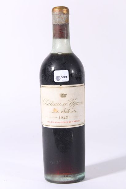 null 1929 - Château d'Yquem
Sauternes Blanc - 1 blle