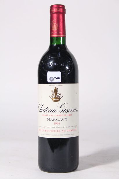 null 1994 - Château Giscours
Margaux Rouge - 1 blle