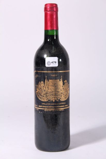 null 1991 - Château Palmer
Margaux Rouge - 1 blle