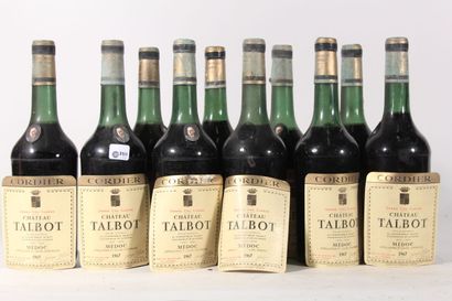 null 1967 - Château Talbot
Saint-Julien Rouge - 10 blles