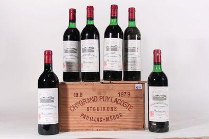 null 1979 - Château Grand Puy Lacoste
Pauillac Rouge - 12 blles (TLB)